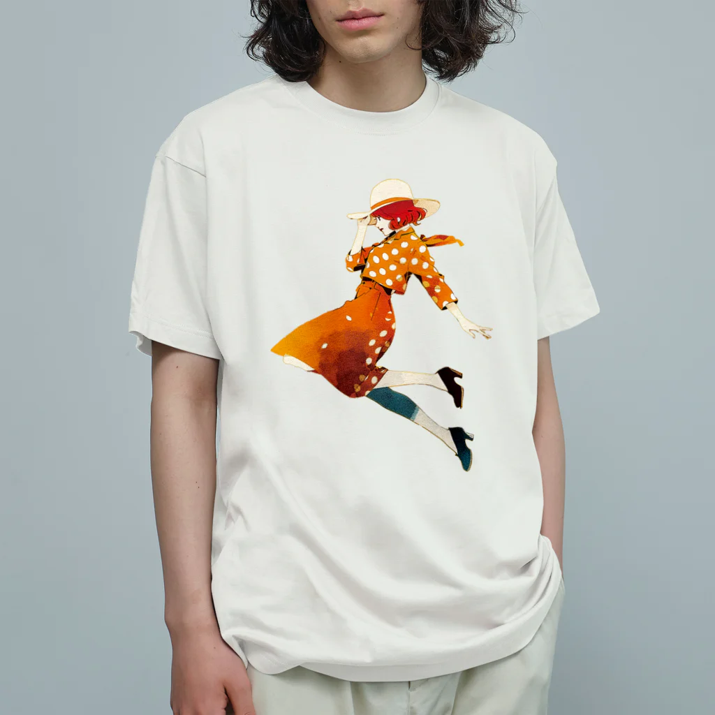 桜音ことこ企画のジャーンプ Organic Cotton T-Shirt