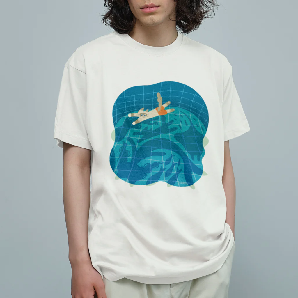 みみしゃぶといえてぃの寂しくないプール Organic Cotton T-Shirt