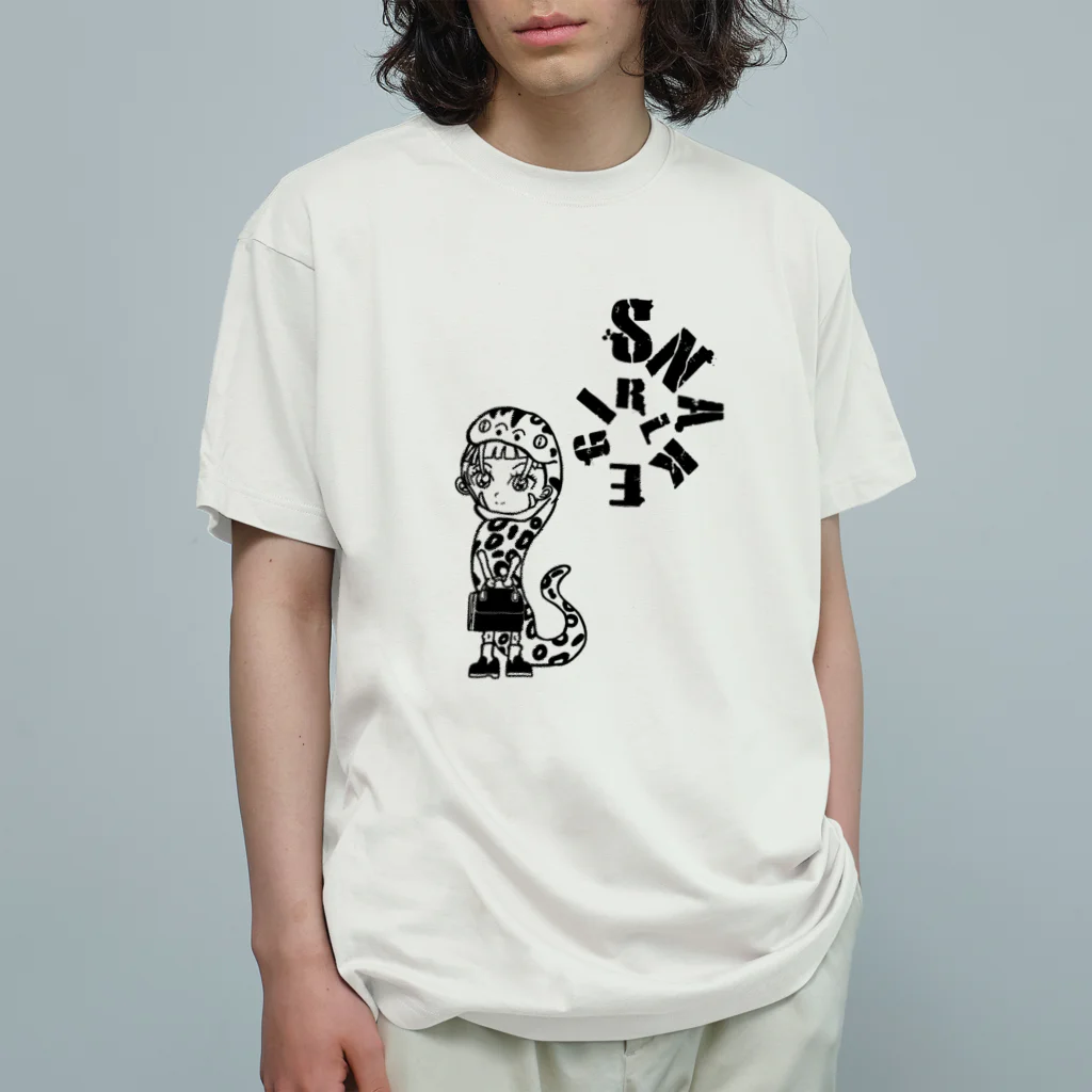 akapantoriのSNAKEGIRL Organic Cotton T-Shirt