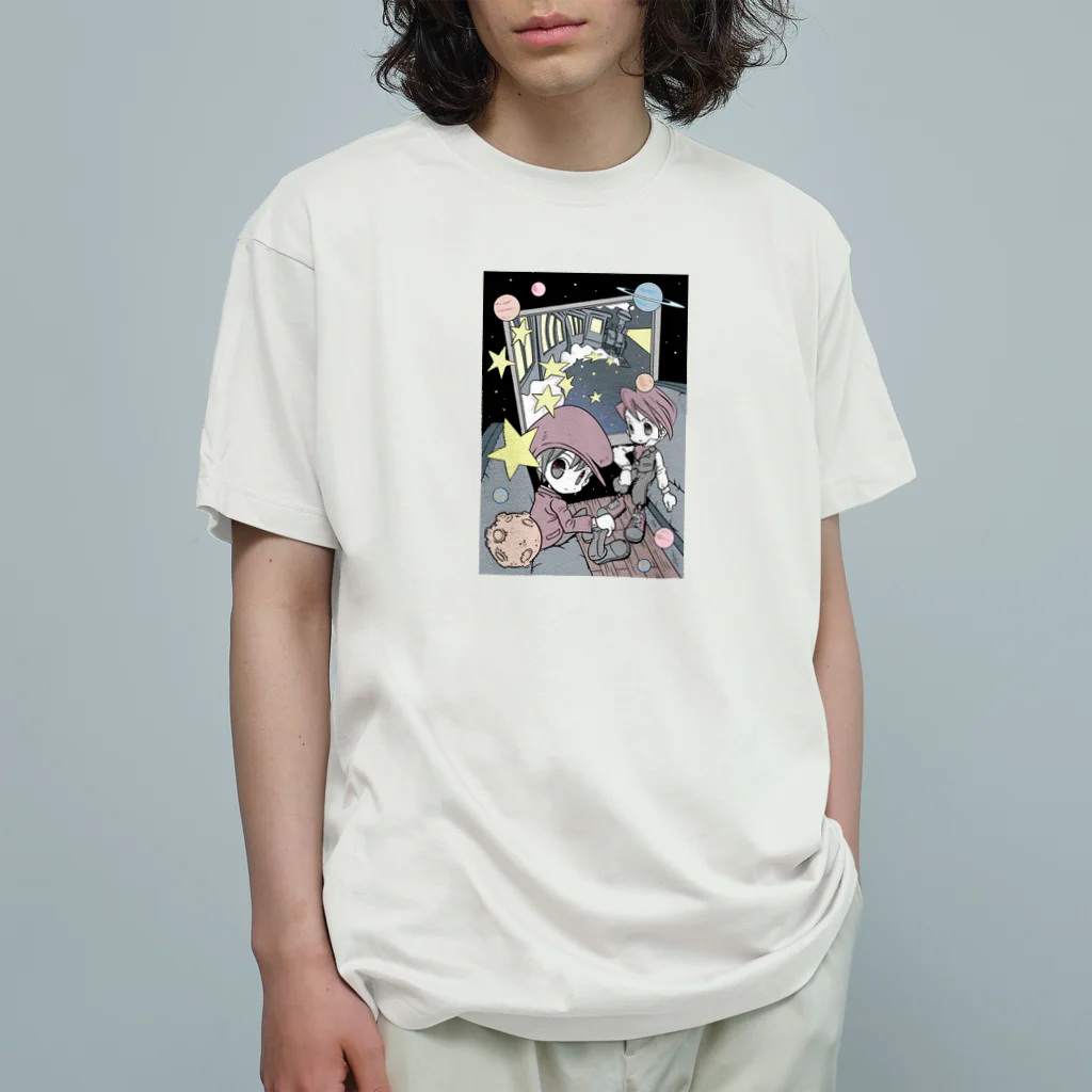 梅治郎　Umejiroの銀河鉄道の夜 Organic Cotton T-Shirt