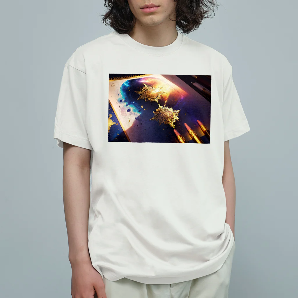 KINTARO2023の夢幻の彩り オーガニックコットンTシャツ