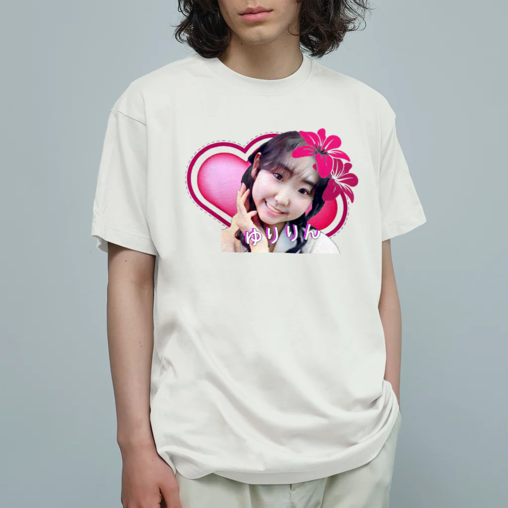 KANAANitemsのゆりりん オーガニックコットンTシャツ