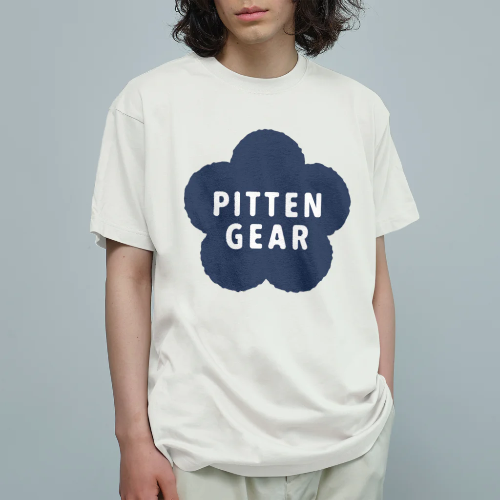 PITTEN PRODUCTSのPITTEN FLOWER #1 オーガニックコットンTシャツ