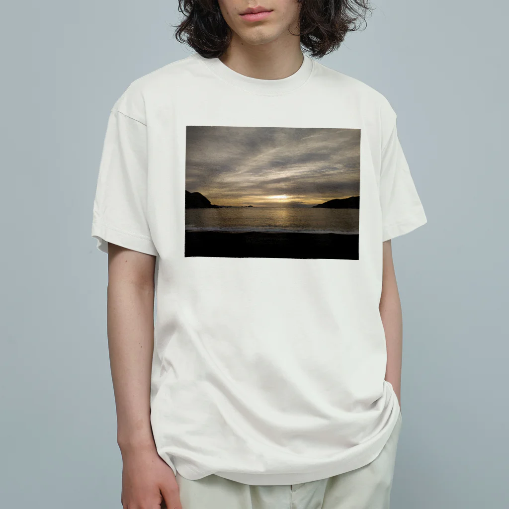 和楽家わたのやのsunset watanoya オーガニックコットンTシャツ