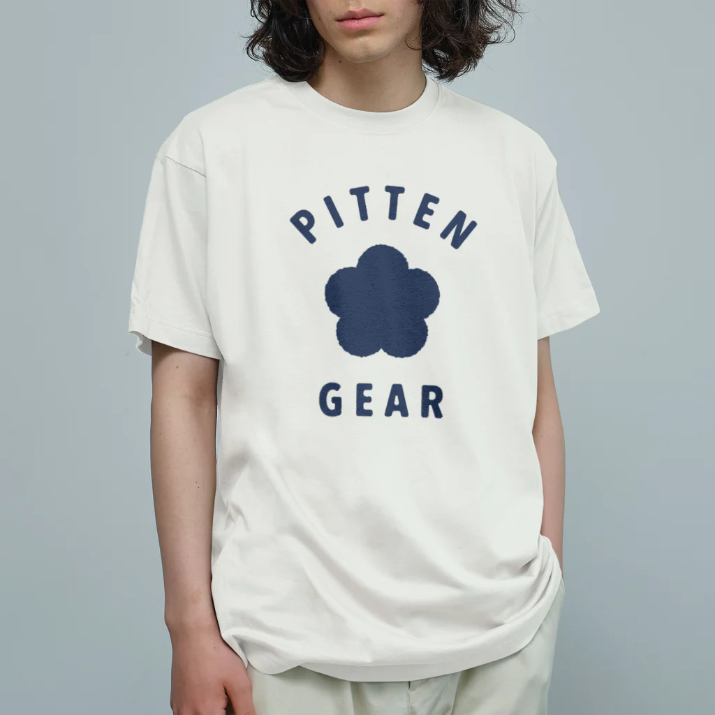 PITTEN PRODUCTSのPITTEN FLOWER #4 オーガニックコットンTシャツ