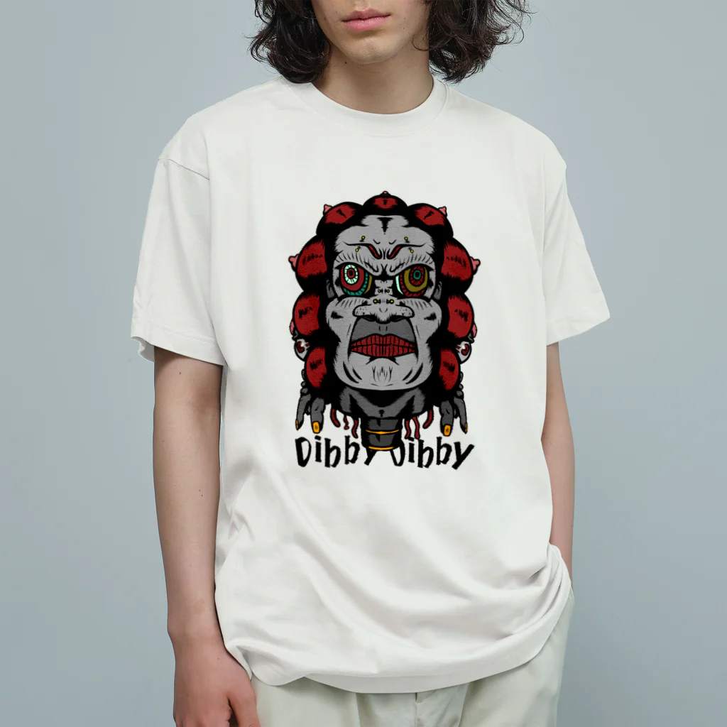 Dibby Dibby Brandのガッツマン三世 オーガニックコットンTシャツ