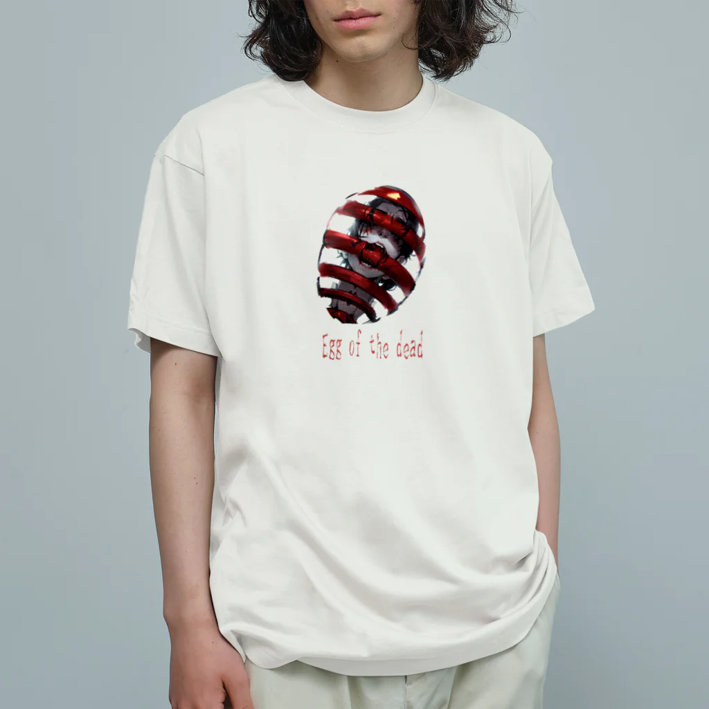 SASARiNS のエッグオブザデッド Organic Cotton T-Shirt