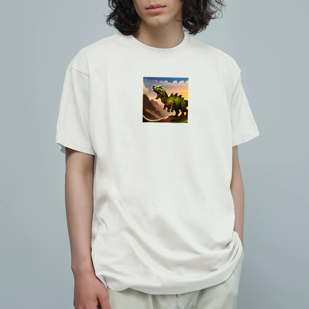 ryu14jgtのかっこいい恐竜 Organic Cotton T-Shirt