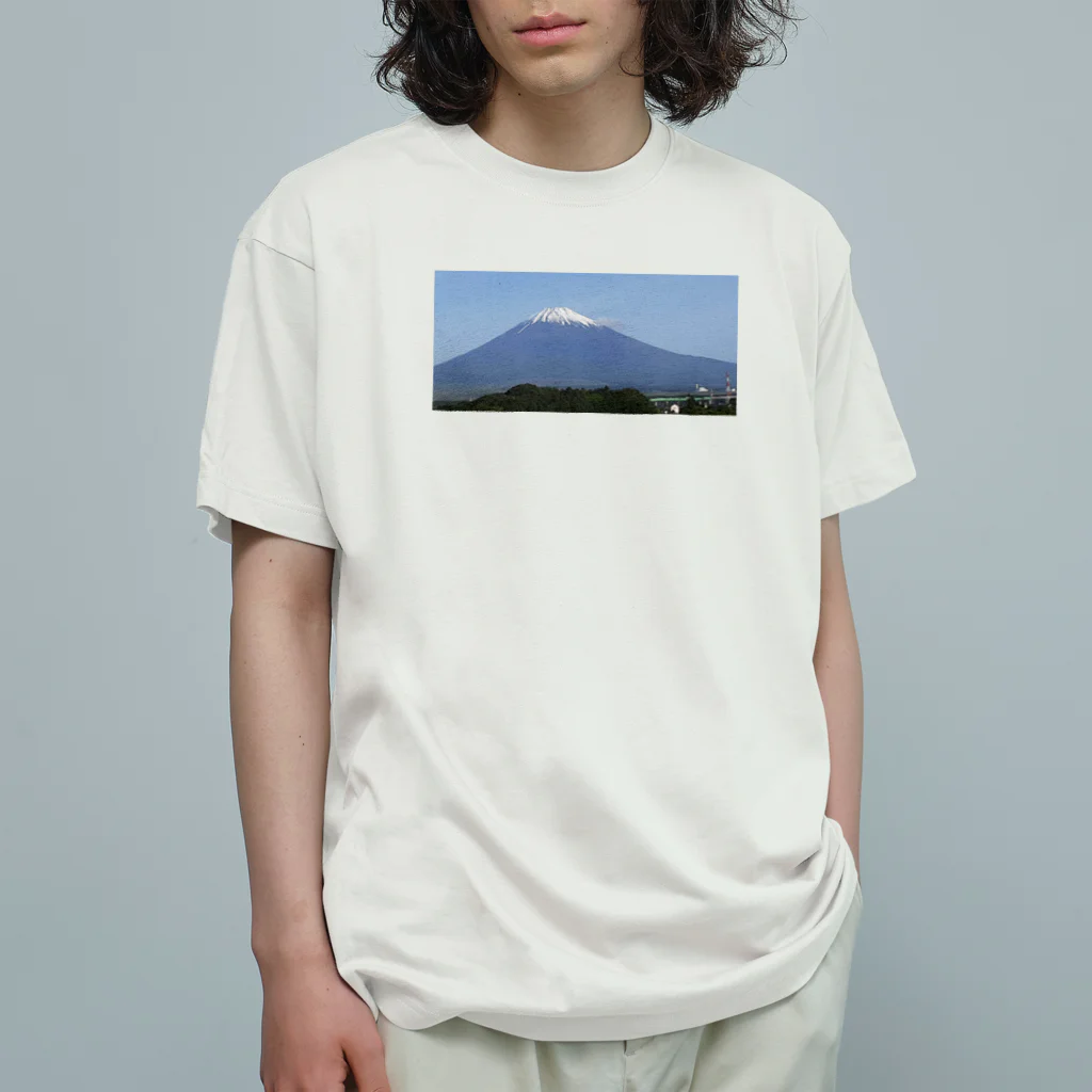 Felistasの今朝の富士山 オーガニックコットンTシャツ