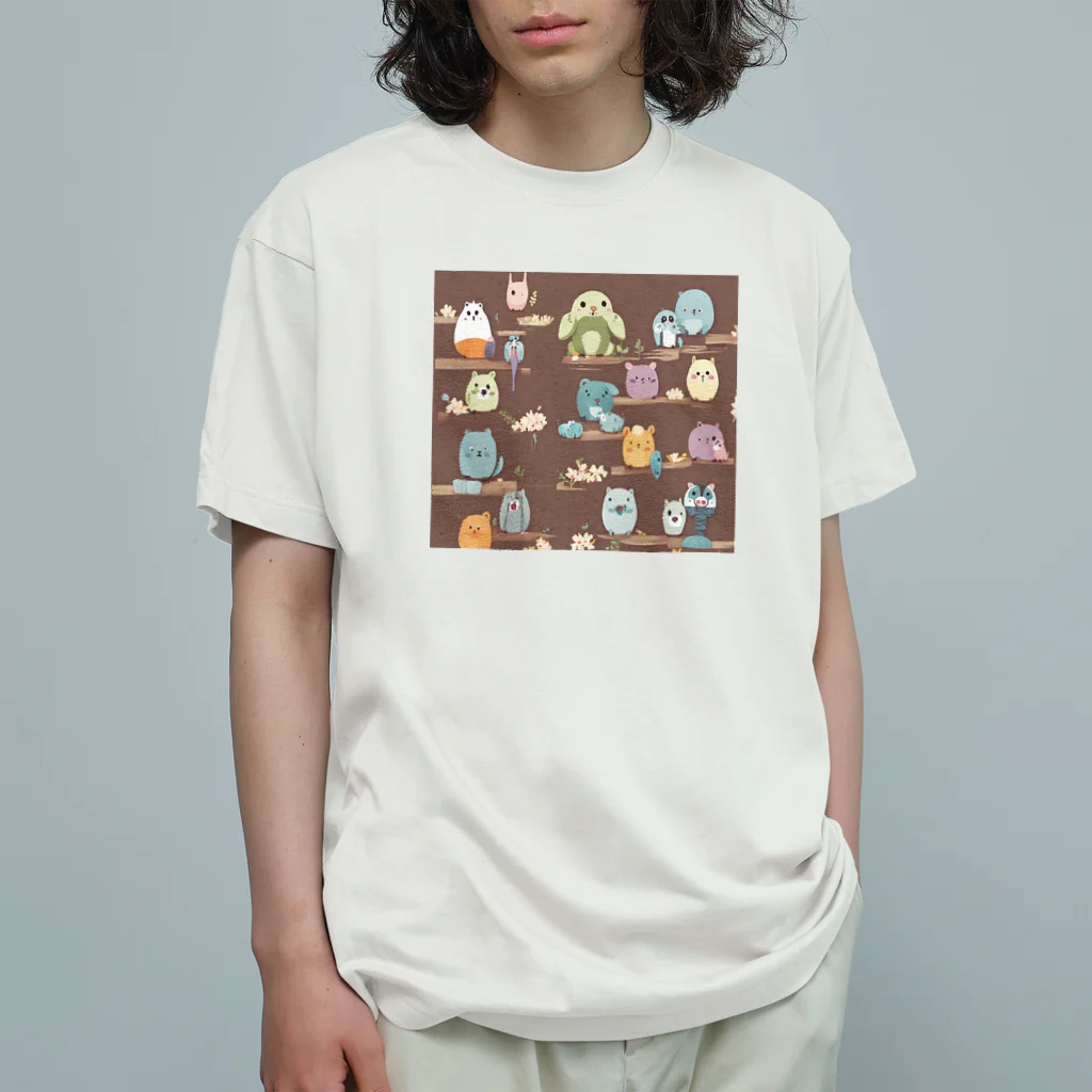 my-jpの不思議アニマルズ Organic Cotton T-Shirt