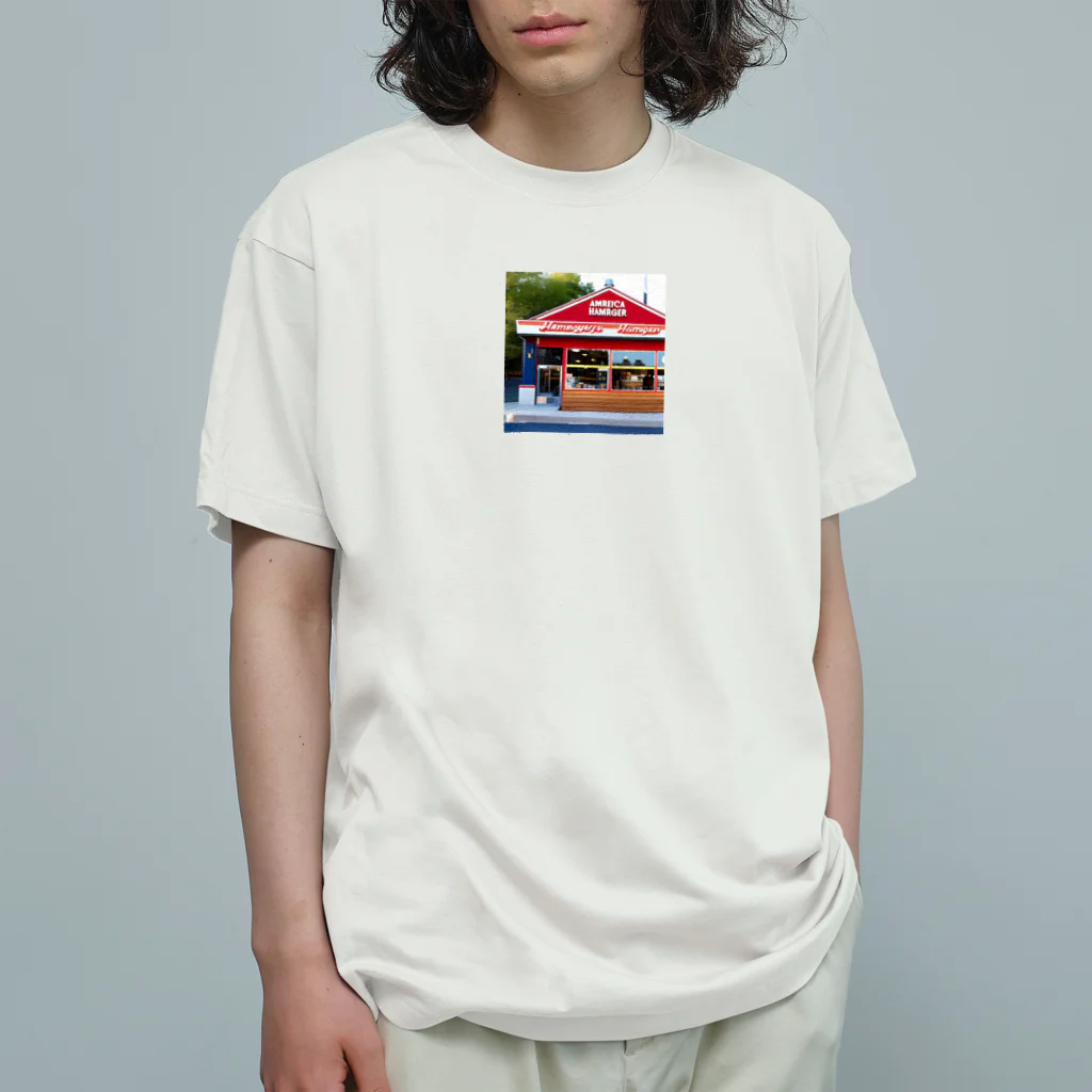 Kazukingmaruのアメリカンスタイル オーガニックコットンTシャツ