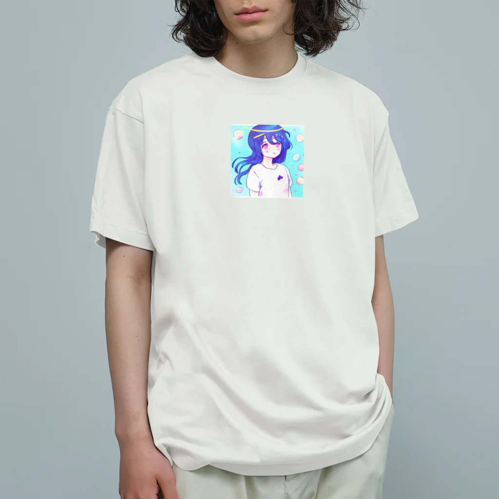 the blue seasonのピスケス Organic Cotton T-Shirt