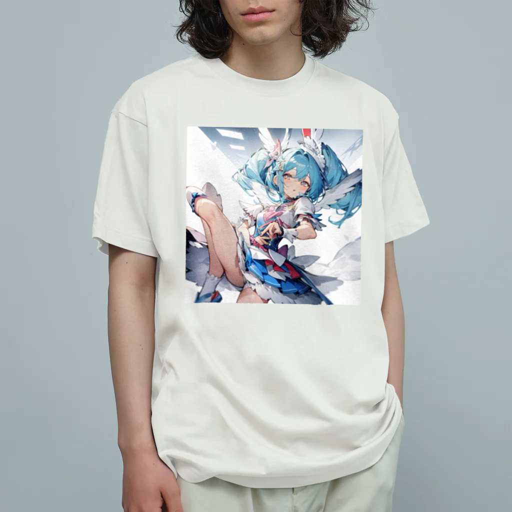 アリスの宝箱のオリジナル光の戦士 オーガニックコットンTシャツ