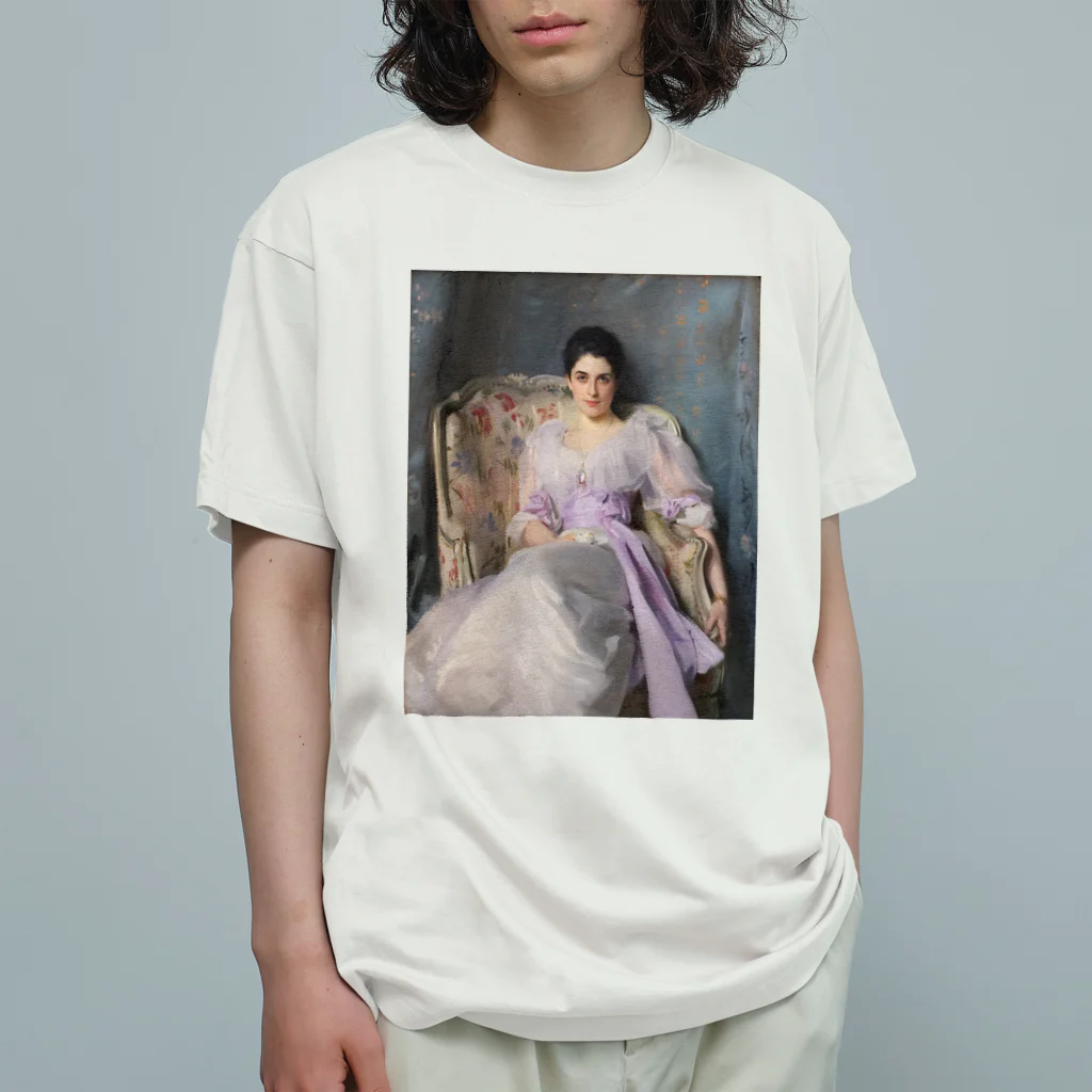 世界美術商店のロクノーのレディ・アグニュー / Lady Agnew of Lochnaw オーガニックコットンTシャツ