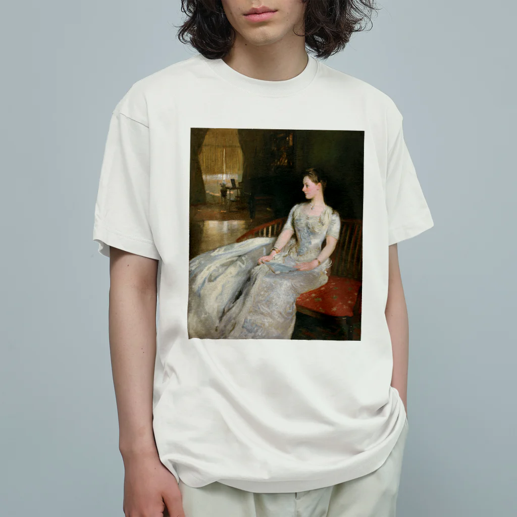 世界美術商店のセシル・ウェイド夫人の肖像 / Portrait of Mrs. Cecil Wade オーガニックコットンTシャツ