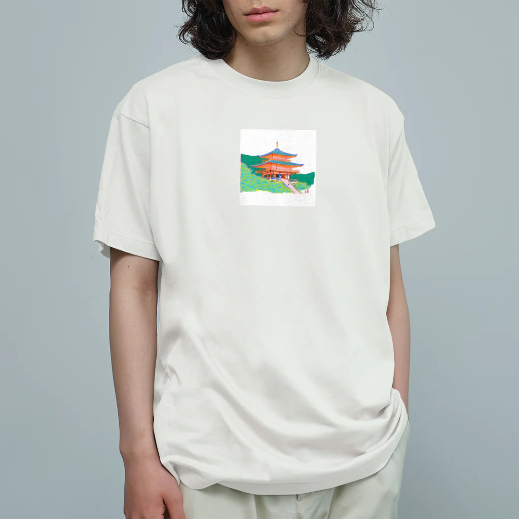 ZUKASAMAの清水寺！ オーガニックコットンTシャツ