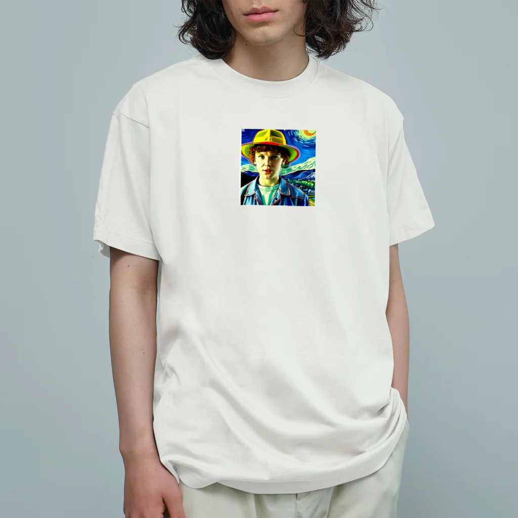 ラクダッピーのストレンジャーシングスイレブン星月夜に行ってみた Organic Cotton T-Shirt