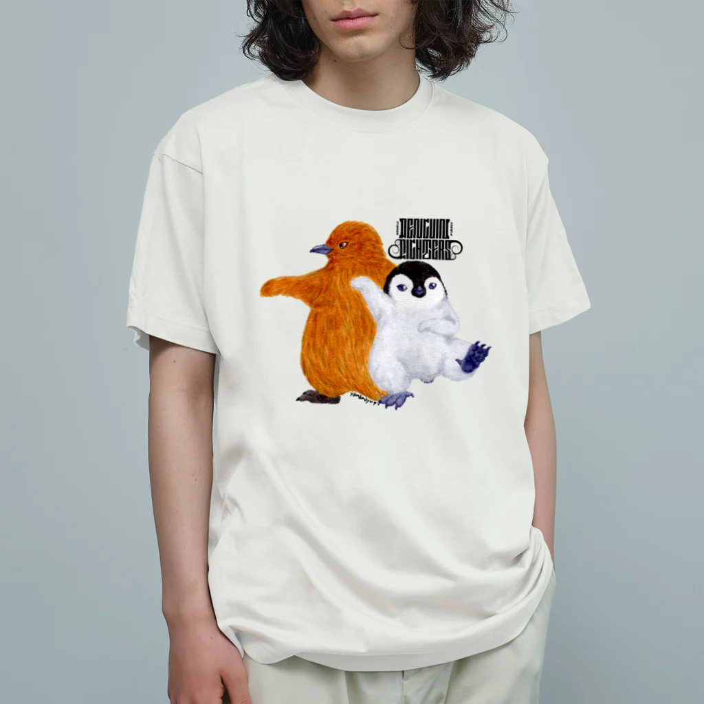ヤママユ(ヤママユ・ペンギイナ)のPENGUIN FIGHTERS【Hina】 Organic Cotton T-Shirt
