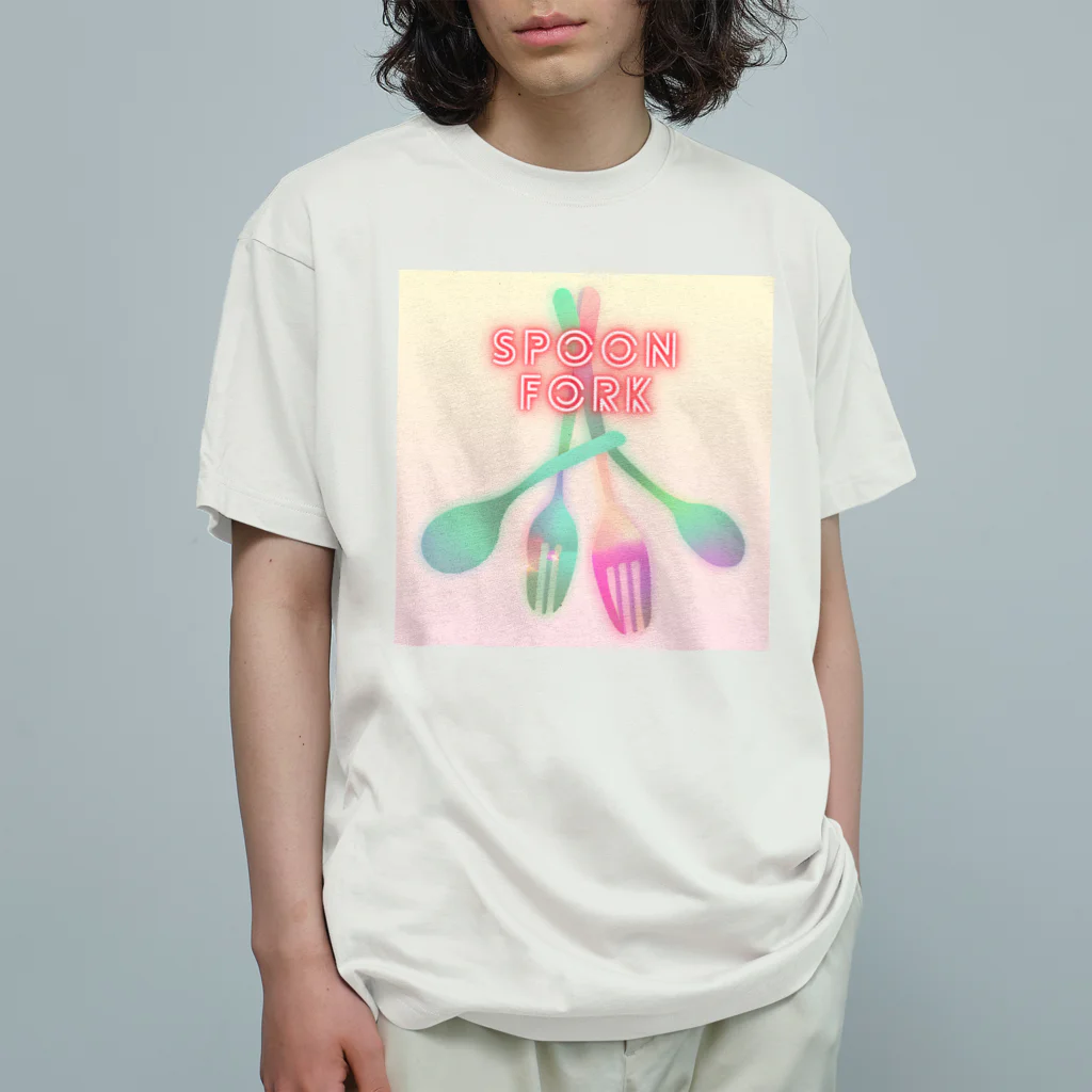 ＴＡＫＡＹＯＫＡＴＴＡのspoon＆fork Organic Cotton T-Shirt