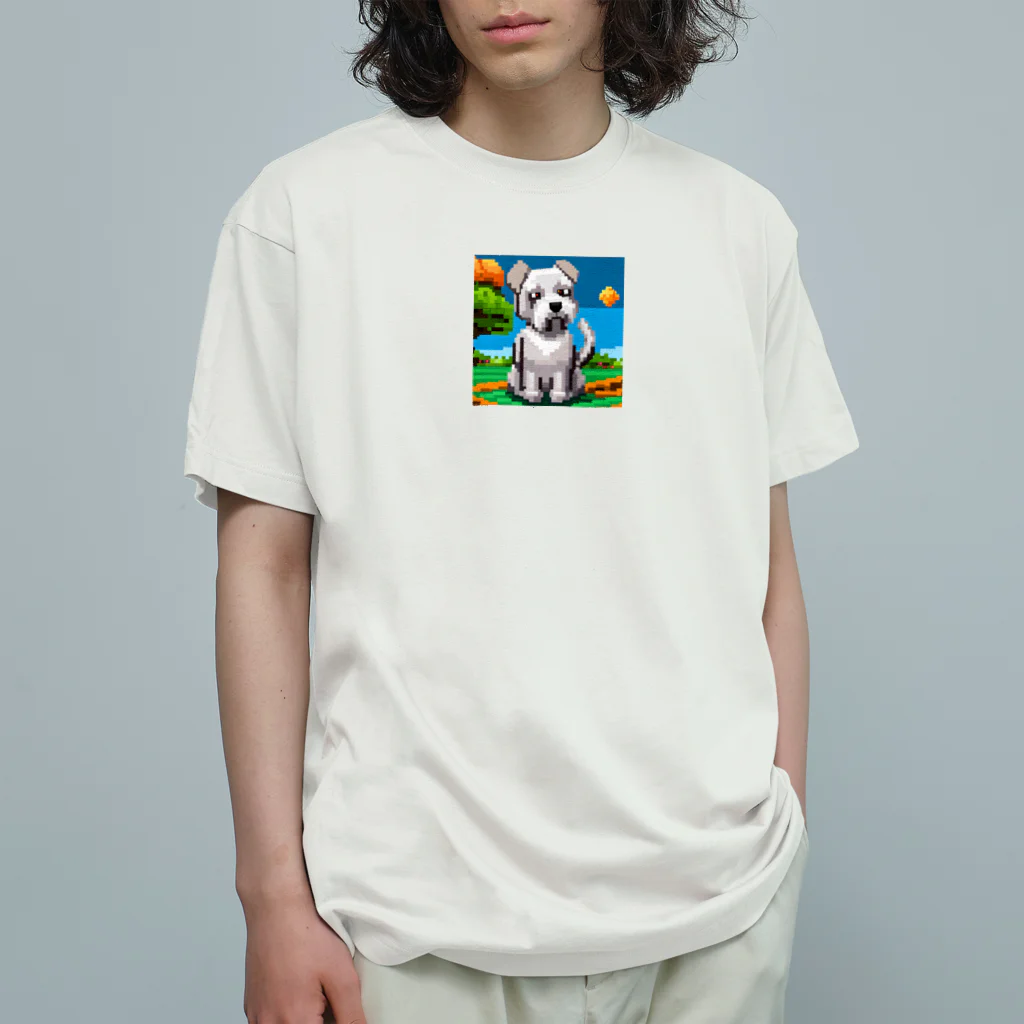 girigirigoldのミニチュア・シュナウザーだよ オーガニックコットンTシャツ