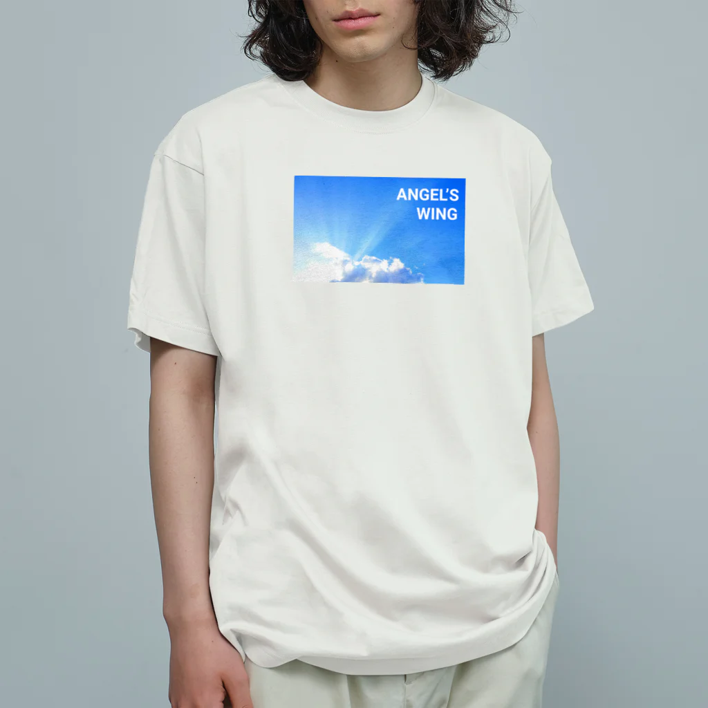 kazu_gの天使の羽！ ANGEL’S  WING オーガニックコットンTシャツ