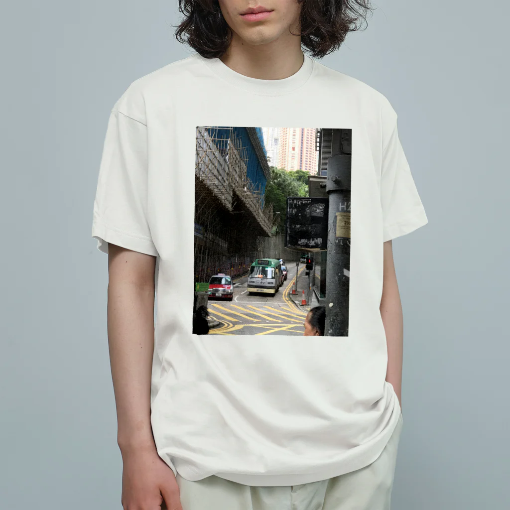 kyurakkoのHONG KONG CENTRAL  オーガニックコットンTシャツ