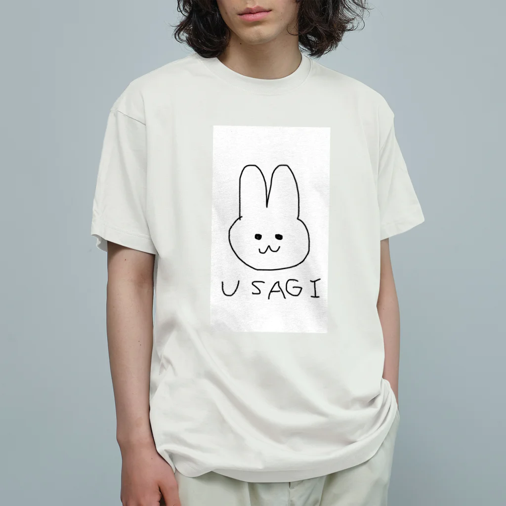 slowlife365のUSAGI オーガニックコットンTシャツ