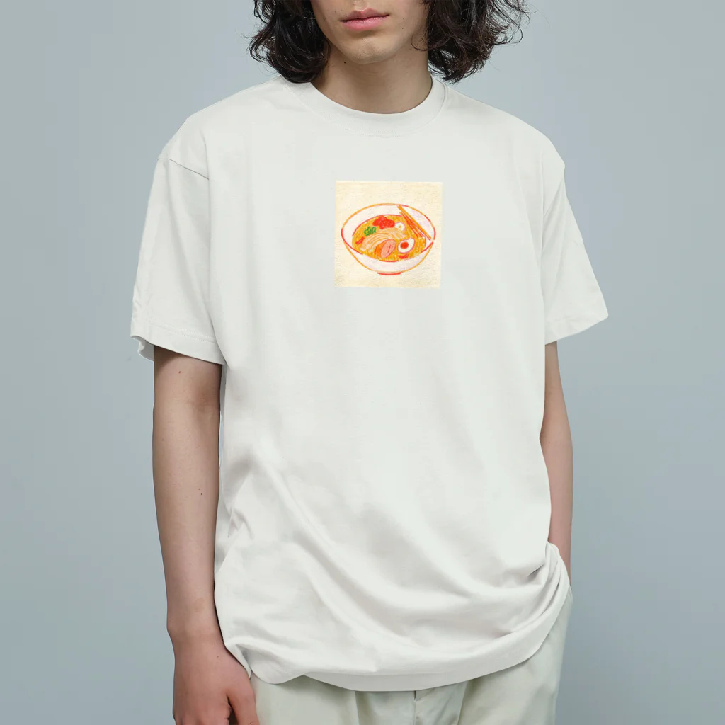 N氏のデザイン倉庫(Mr. N's Design Warehouse)の昭和のラーメン オーガニックコットンTシャツ