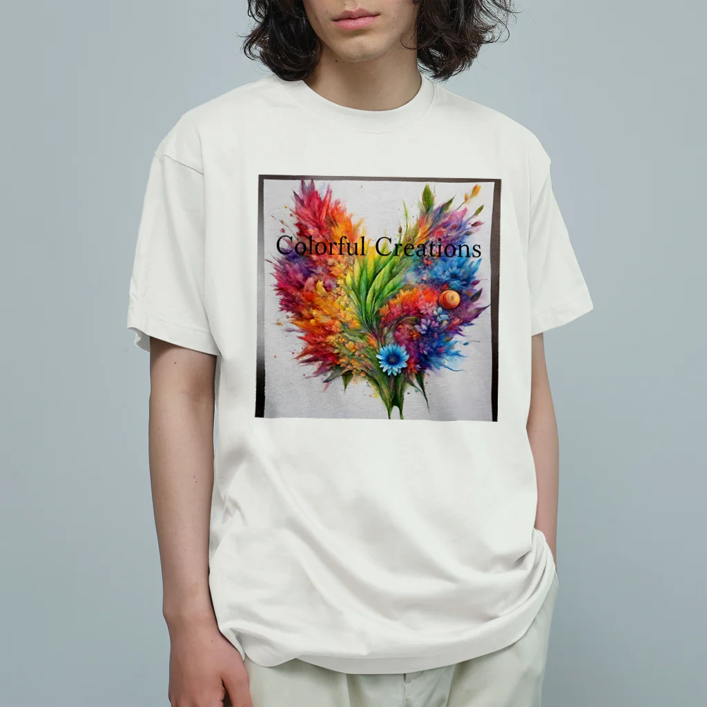 colorful creationsのカラフルクリエイションズ Organic Cotton T-Shirt