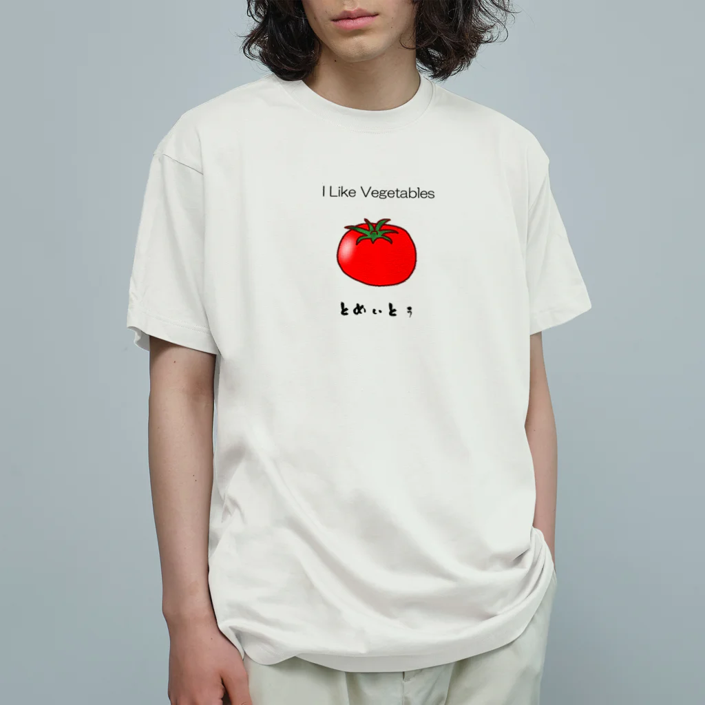 HIROSHI-SAIKA STUDIOのとめぃとぉ オーガニックコットンTシャツ