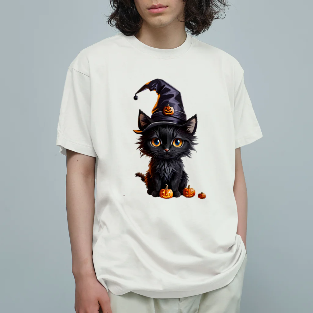 メガグッズの魔女っ子ねこ Organic Cotton T-Shirt