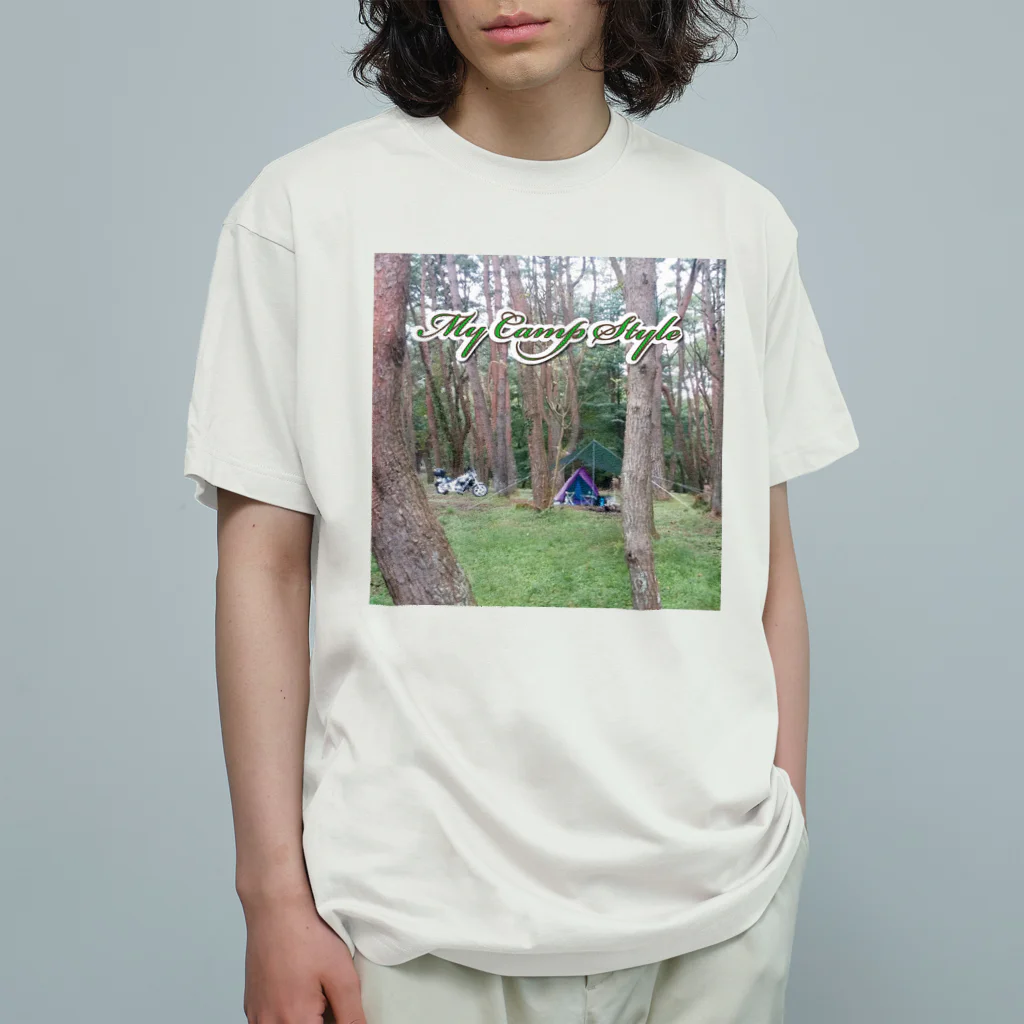 wataru-ingのMy Camp Style Organic Cotton T-Shirt