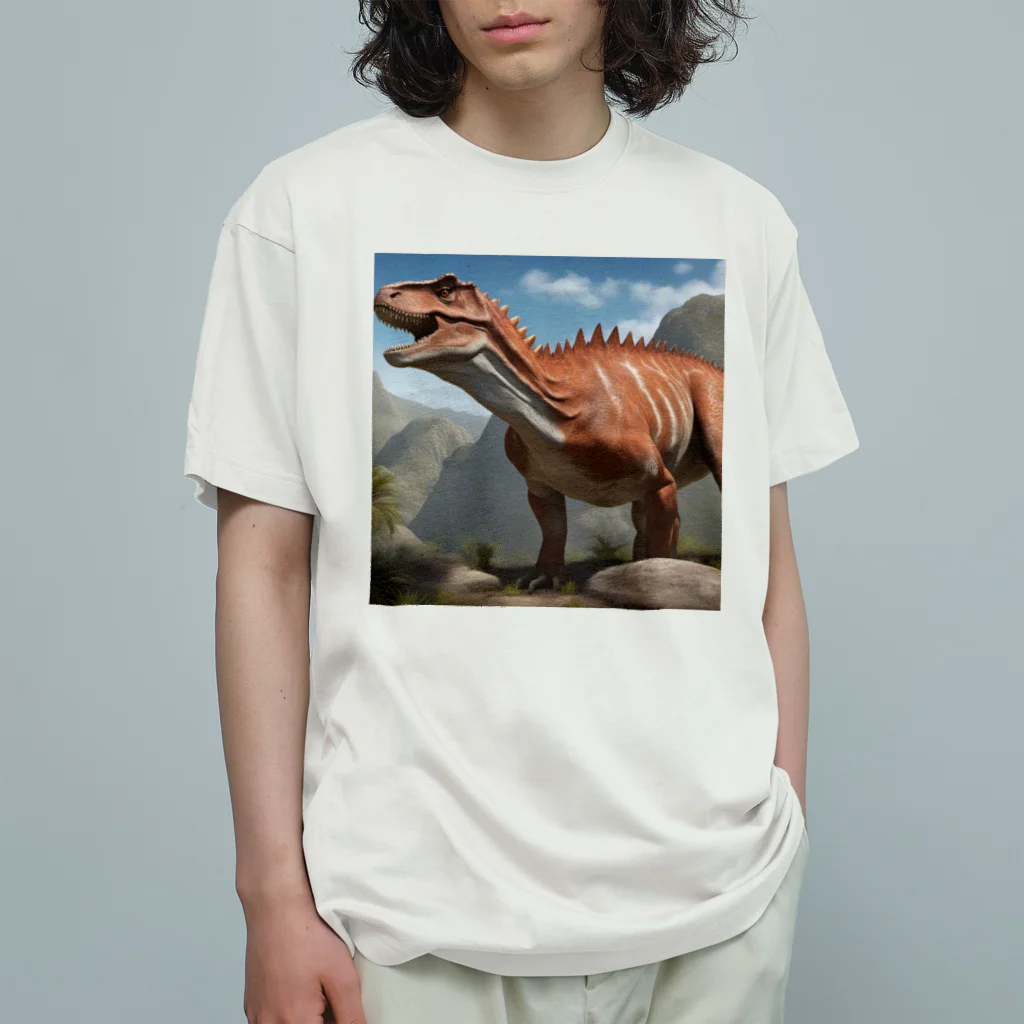 ToToMoの恐竜コレクション（クラフト１０） オーガニックコットンTシャツ