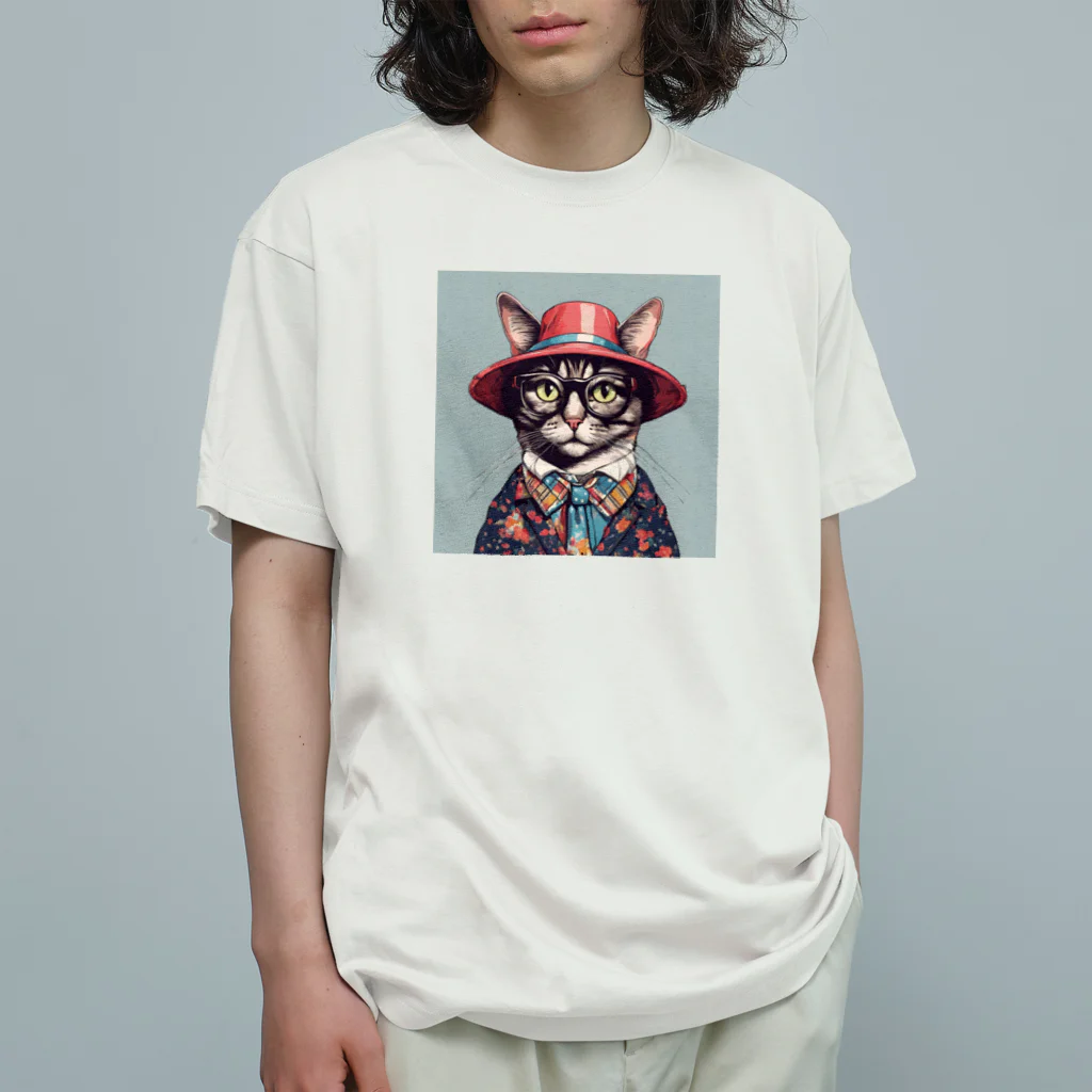 -Corazon-のネコシック・コレクション オーガニックコットンTシャツ