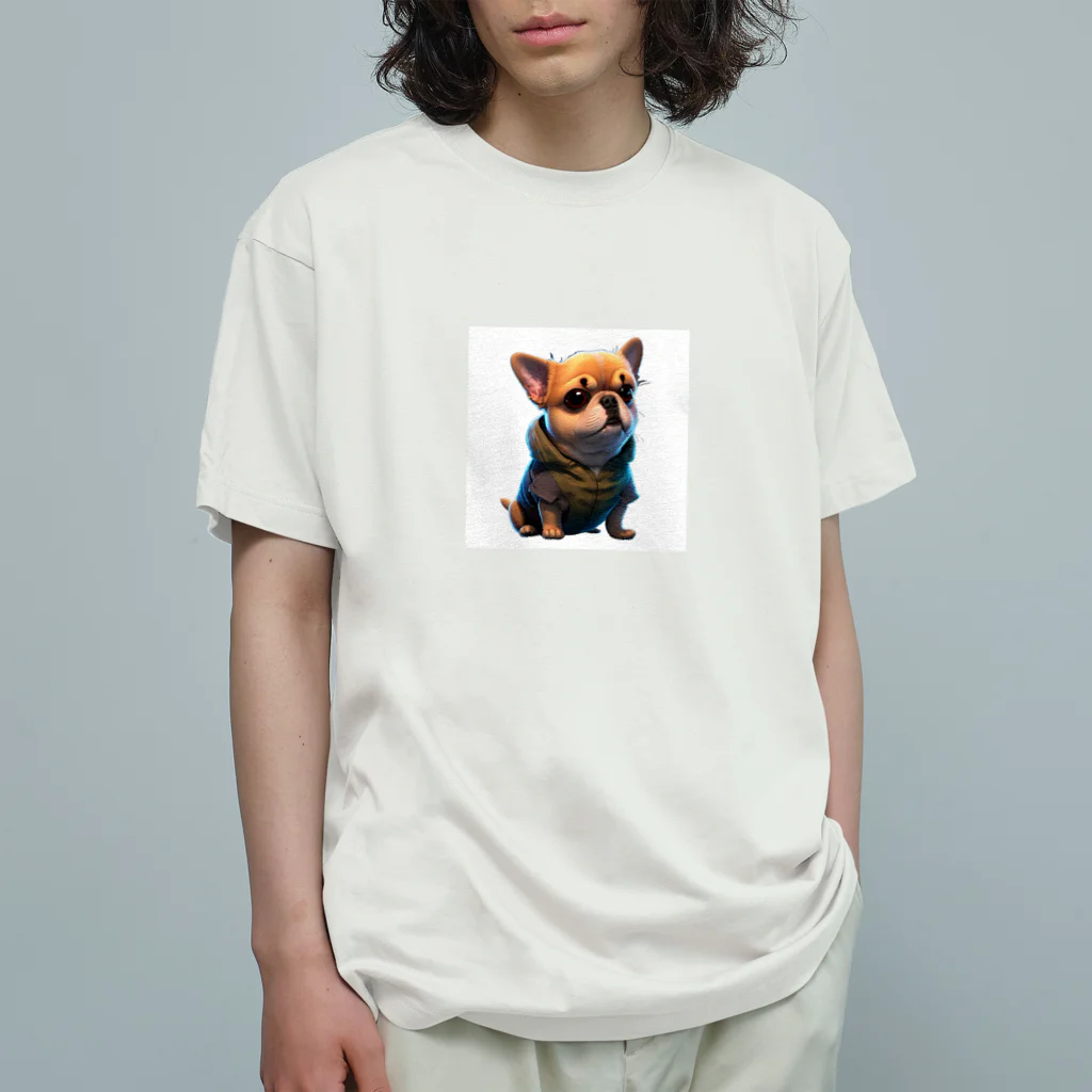 ブサかわフレンズのぶさかワン🐶 Organic Cotton T-Shirt