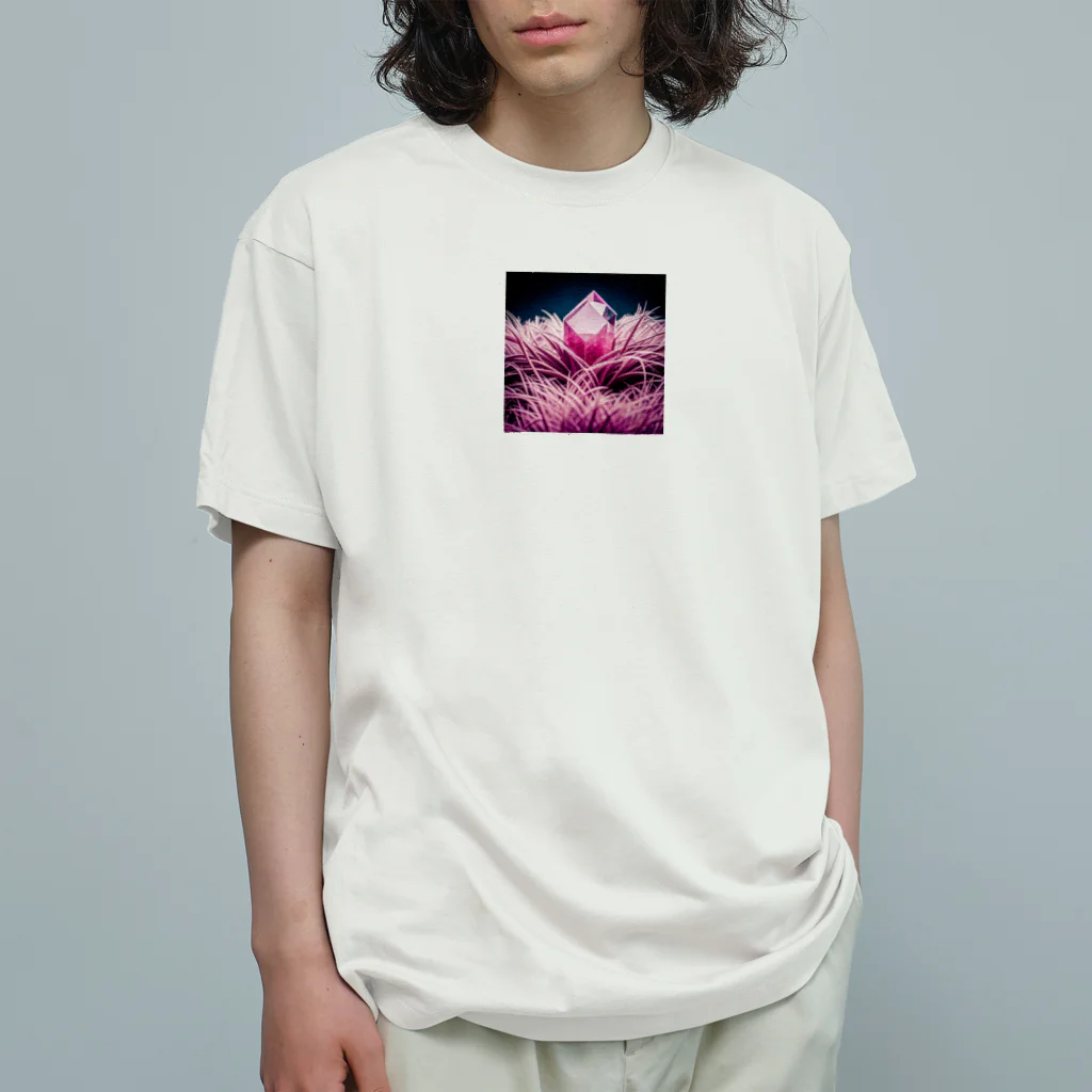 teru8376のピンクサファイア Organic Cotton T-Shirt