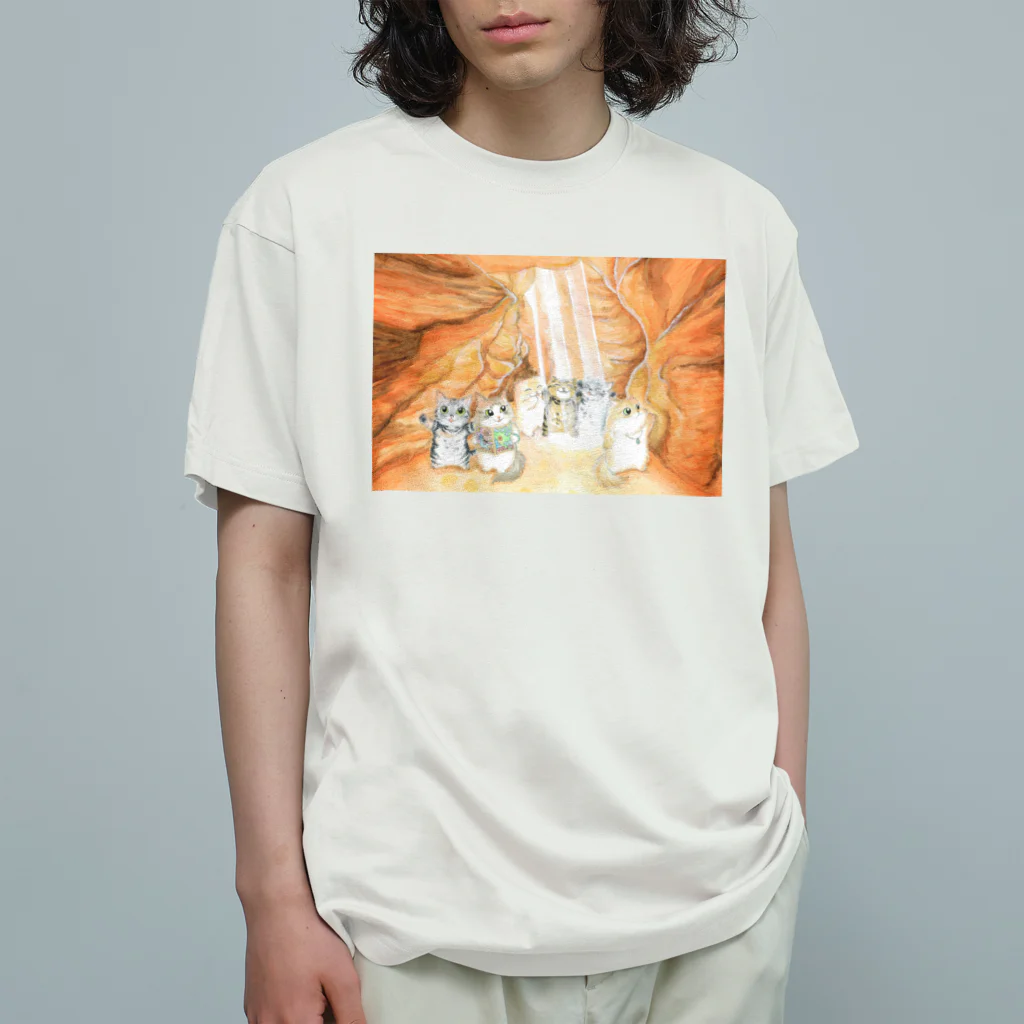 YOKO KOBAYASHIのニャンズ旅行記🇺🇸アメリカ Organic Cotton T-Shirt