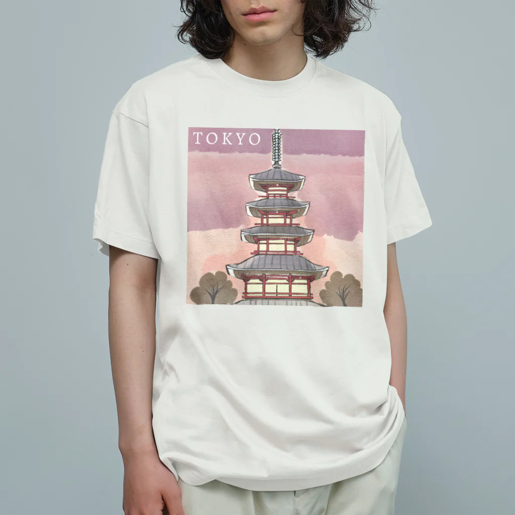 Japanの東京_03 オーガニックコットンTシャツ