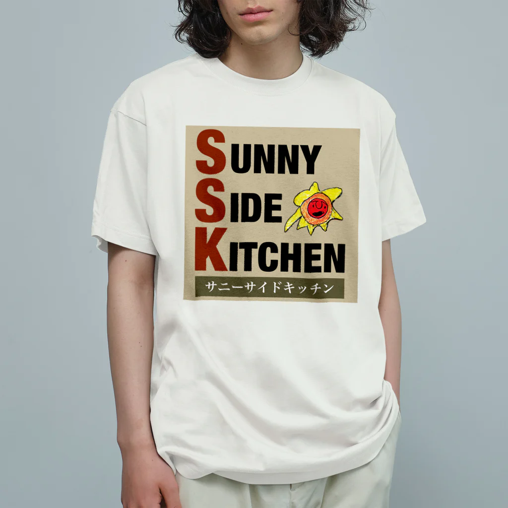 yokayokasのSUNNY SIDE KITCHEN オーガニックコットンTシャツ