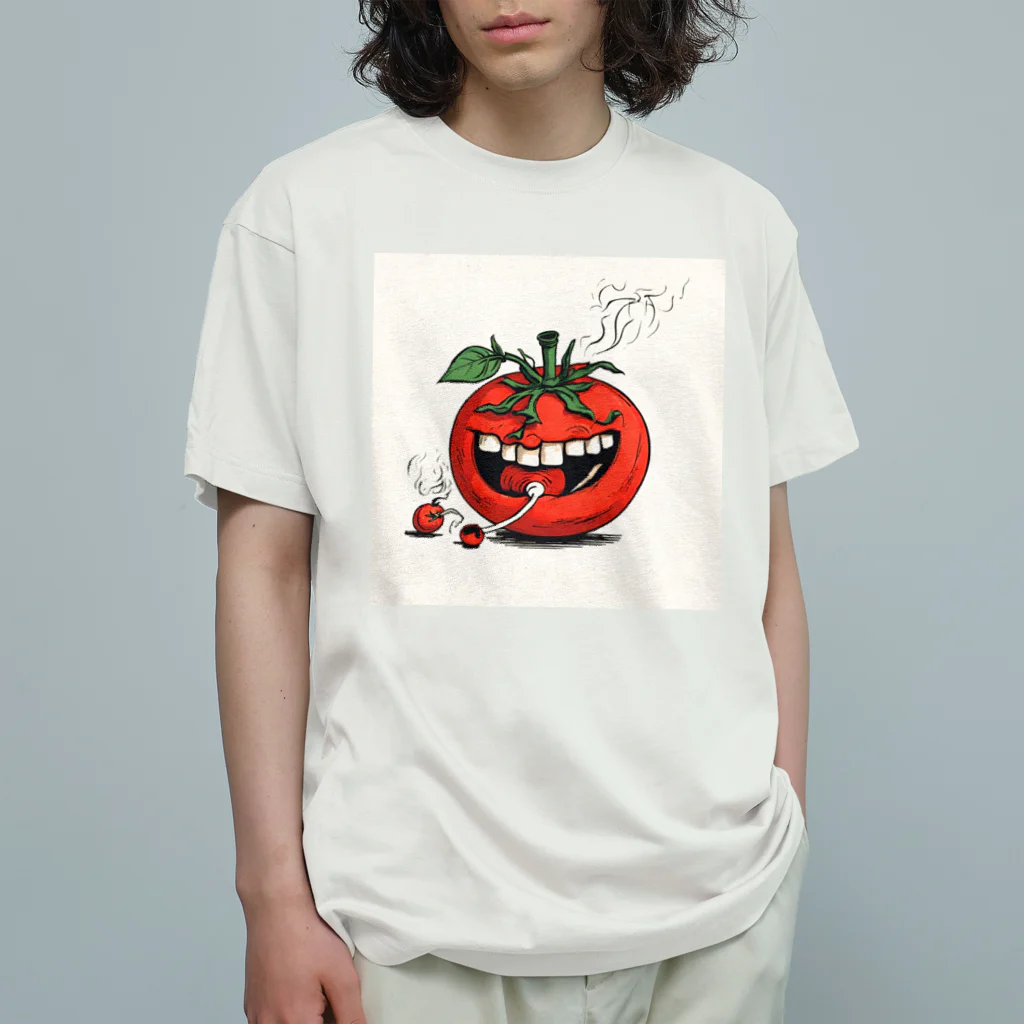 サラダ工房©︎のToMa~To オーガニックコットンTシャツ