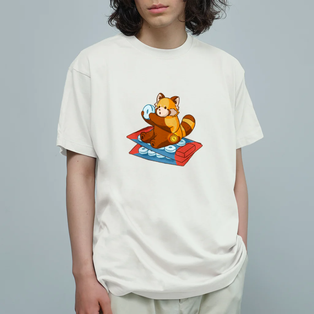 Red panda MuseumのPIPI飴 オーガニックコットンTシャツ