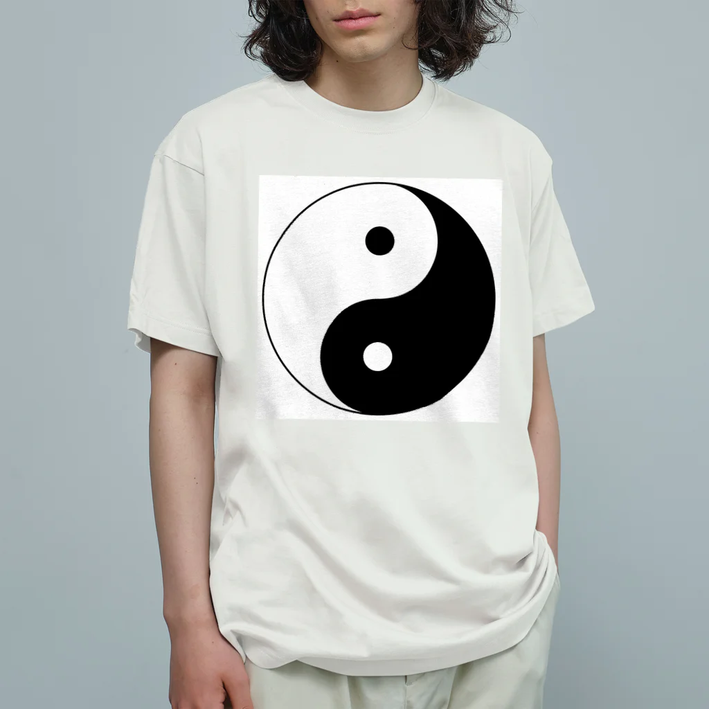 Jun-SUZURIの太極図です。 Organic Cotton T-Shirt