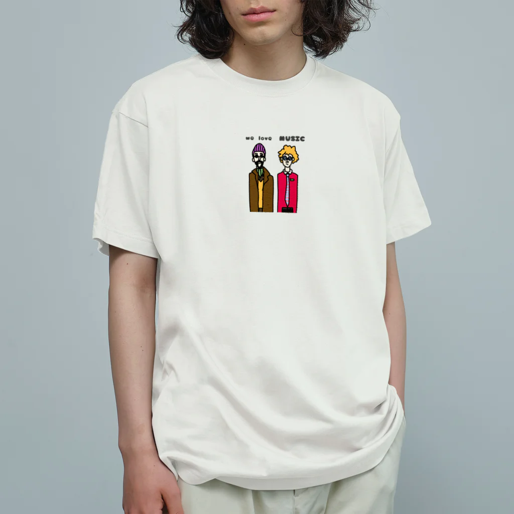 Number.14の期待を裏切らない風防の２人 Organic Cotton T-Shirt