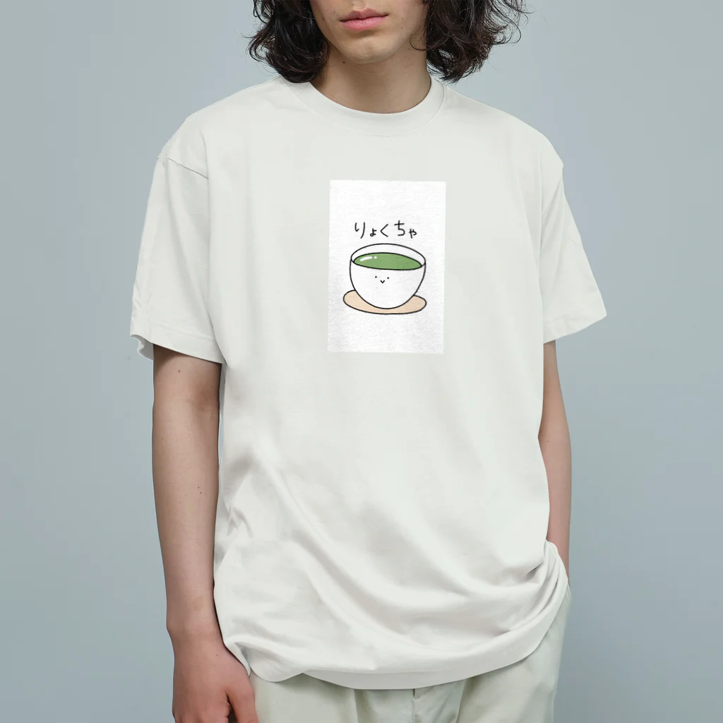 Medamayakiのりょくちゃ Organic Cotton T-Shirt