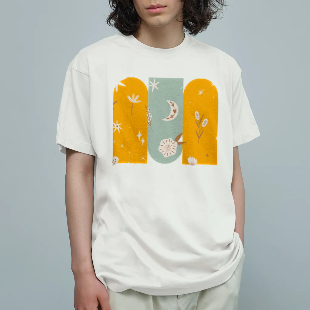  MIRACLE MOONのBOHO MOON オーガニックコットンTシャツ