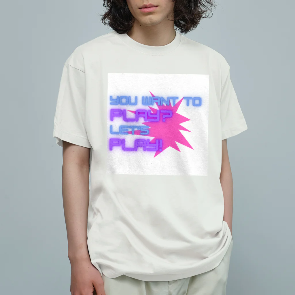 P4R4D0XパラドックスのYOU WANT TO PLAY? オーガニックコットンTシャツ