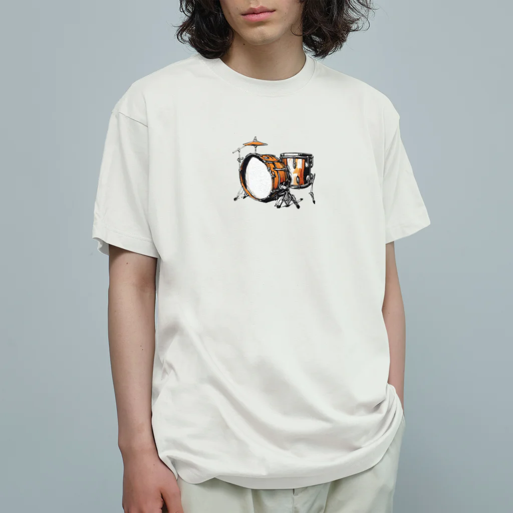 ポジ恥部　部長のシンプルdrum Organic Cotton T-Shirt