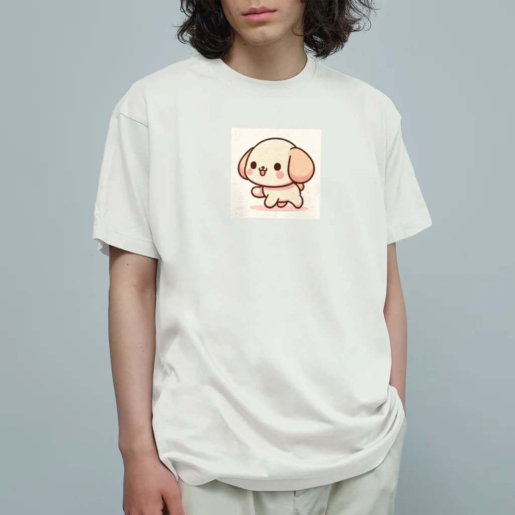 ぷにぷにのゆる犬の、森谷さん Organic Cotton T-Shirt