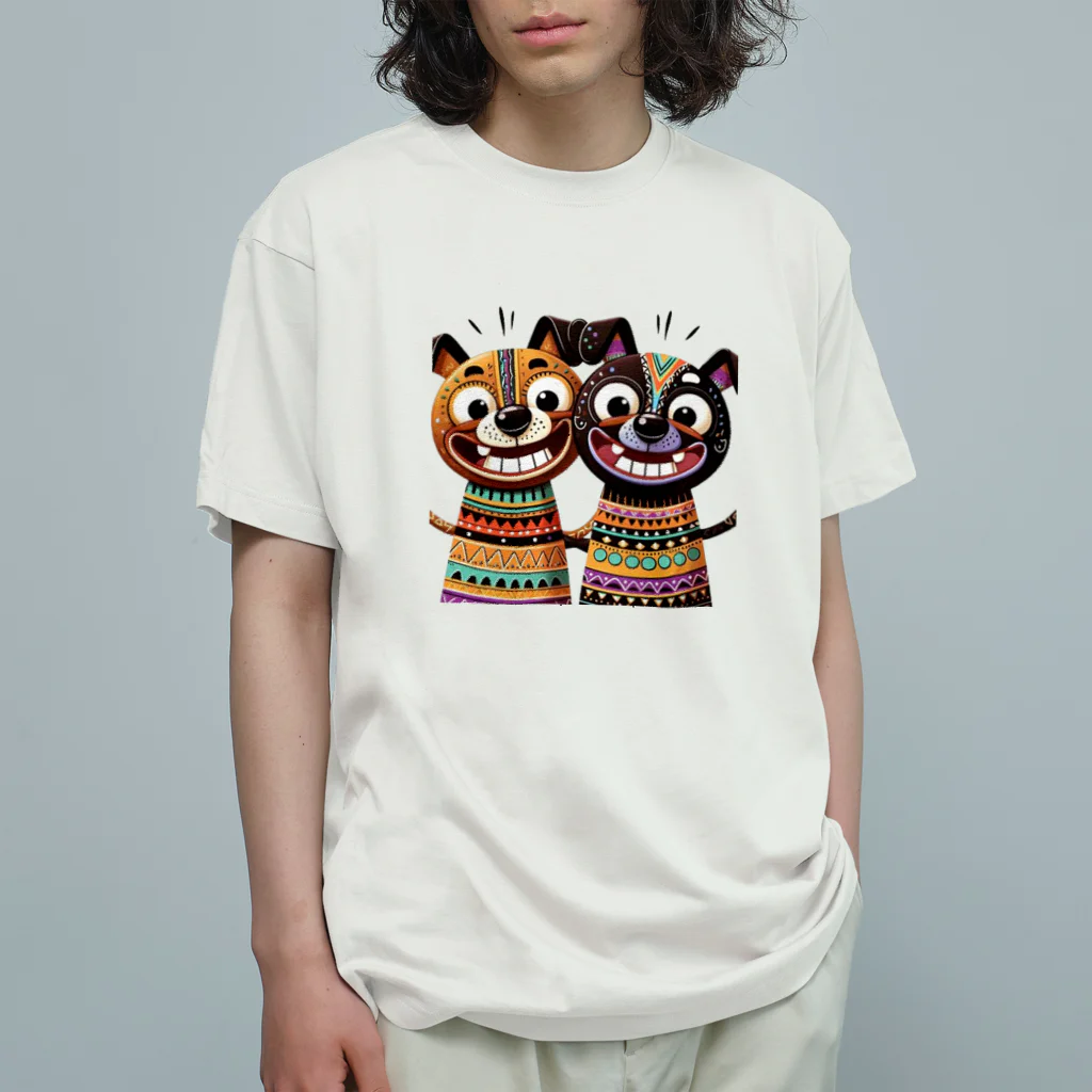 ジャゴルバゴルの愛犬の魅力を、世界で一番身近な服に。 オーガニックコットンTシャツ
