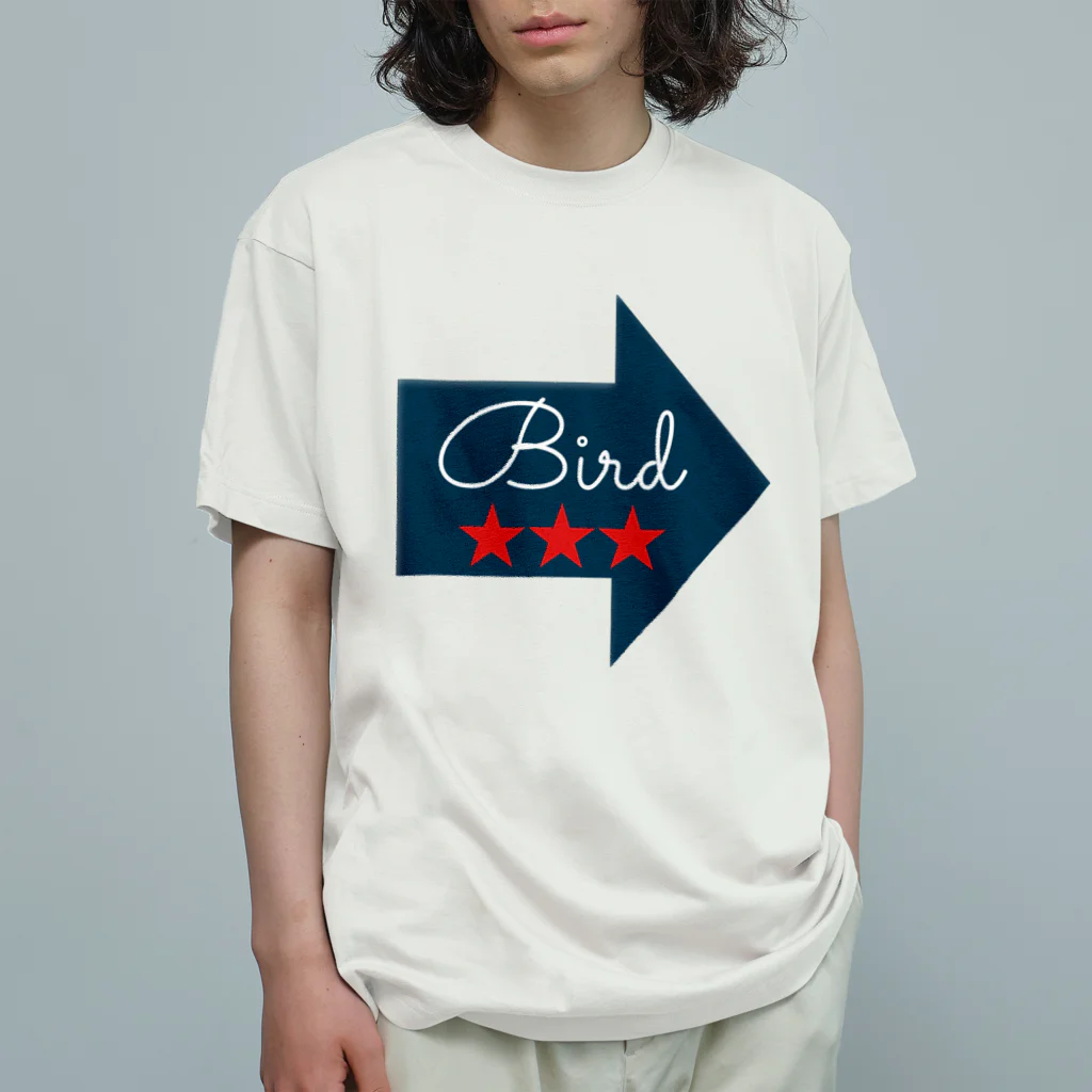 古着風作製所のBird オーガニックコットンTシャツ